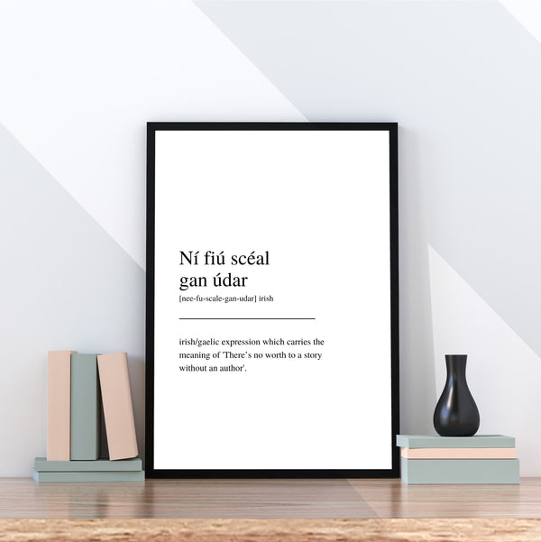 There’s no worth to a story without an author | Irish Print