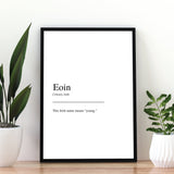 Eoin | First Name
